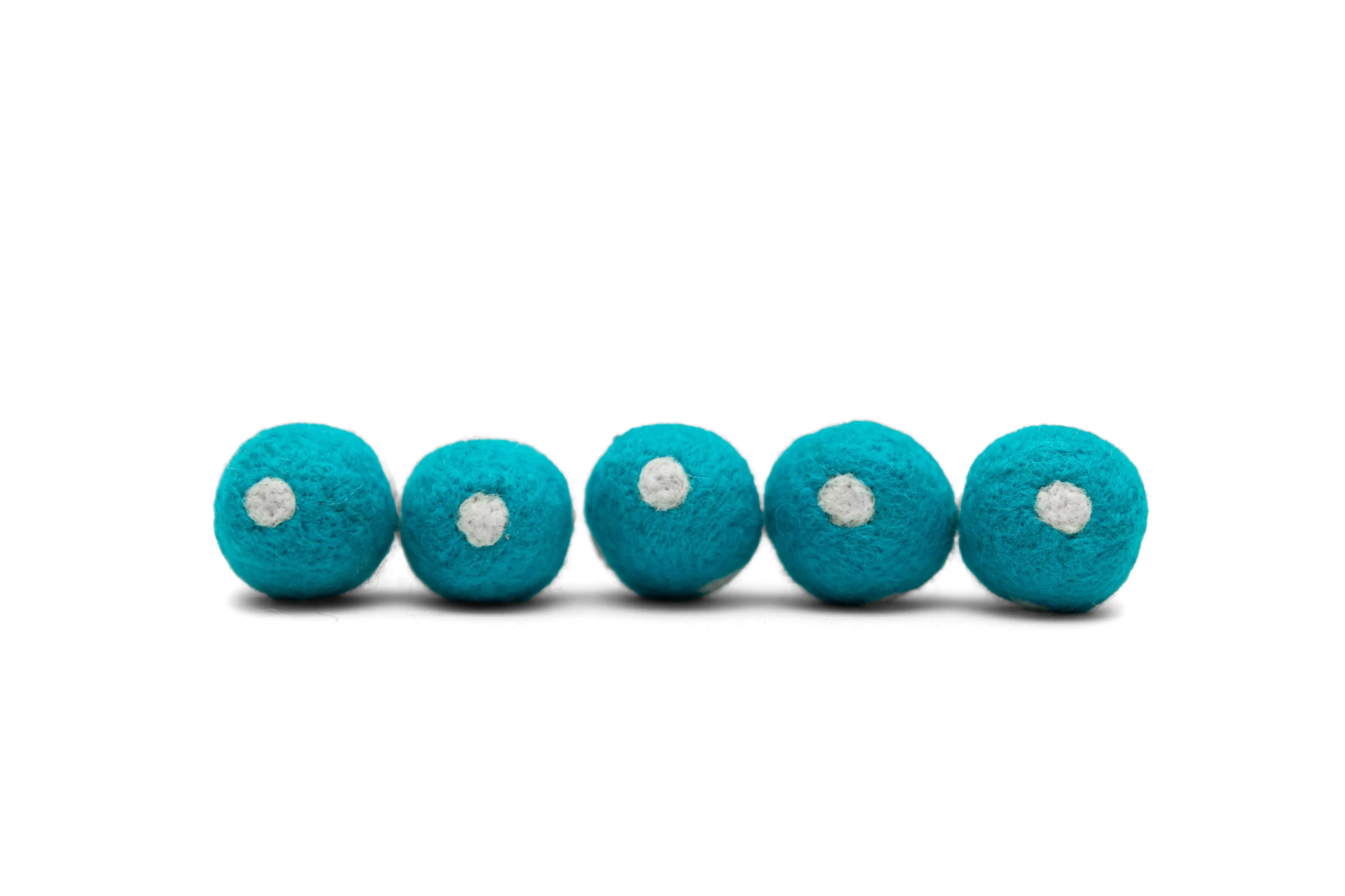 Add a Touch of Nature to Your Home with 5 cm Felt Mushrooms Blue