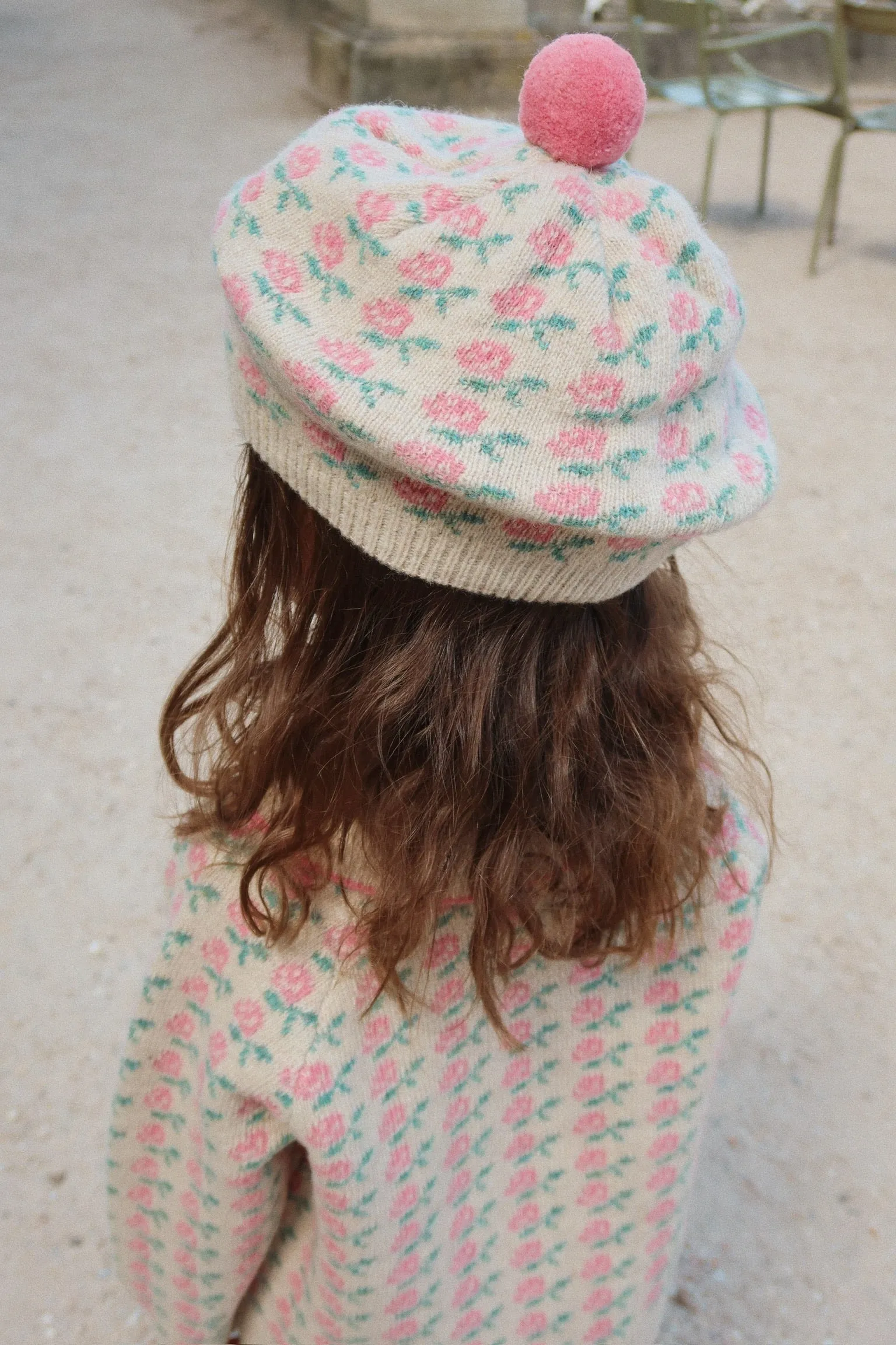 Belou Beret Rose