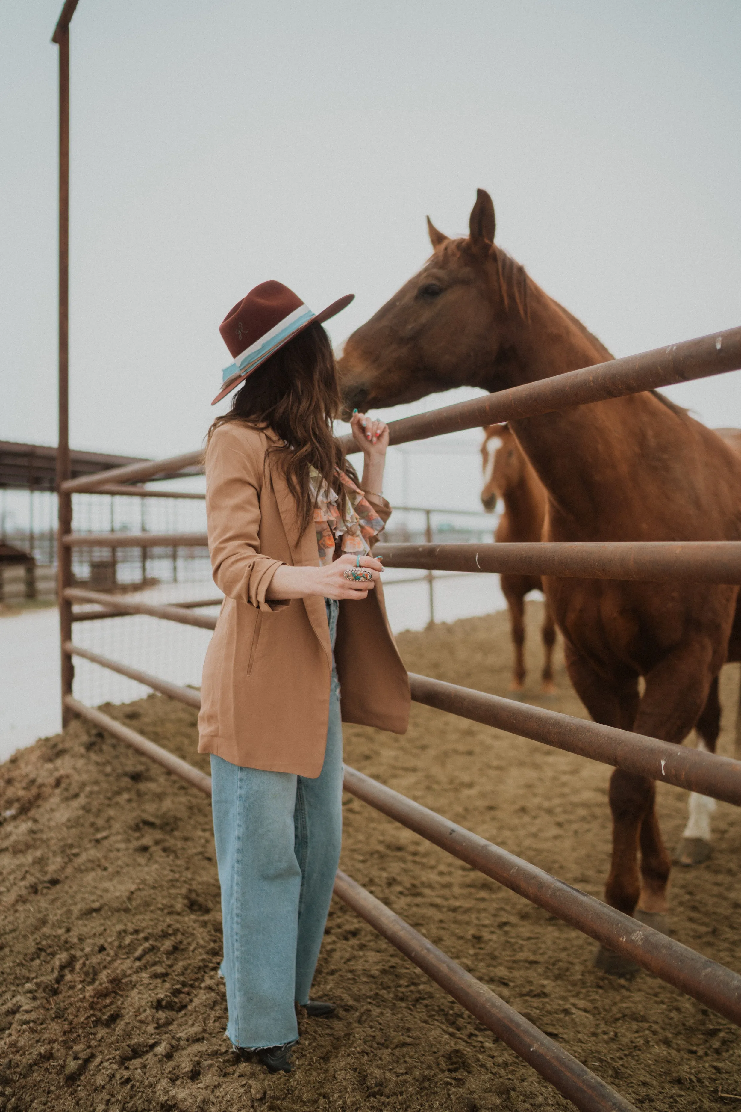 Burnished Copper | Embroidered