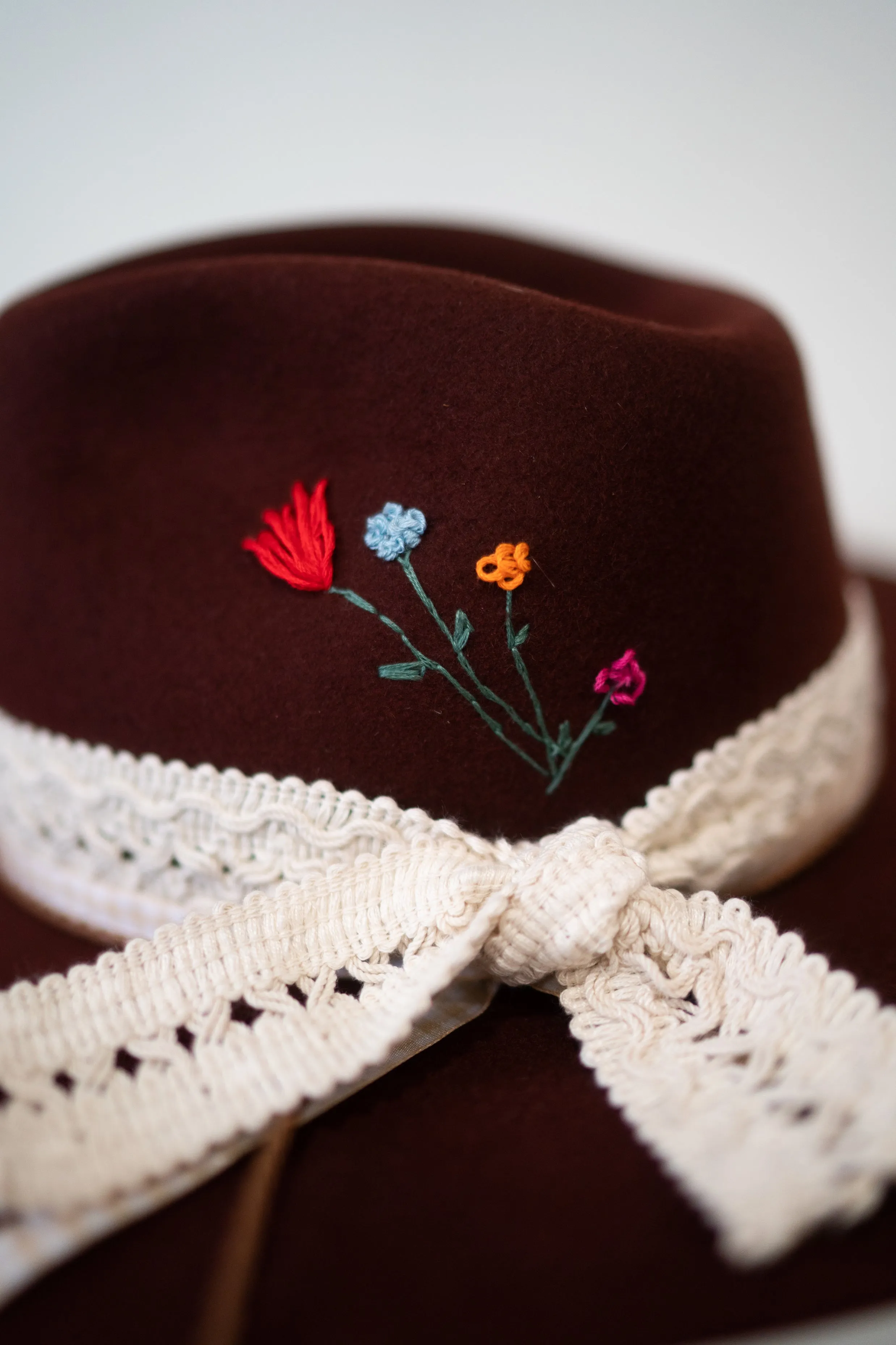 Burnished Copper | Embroidered