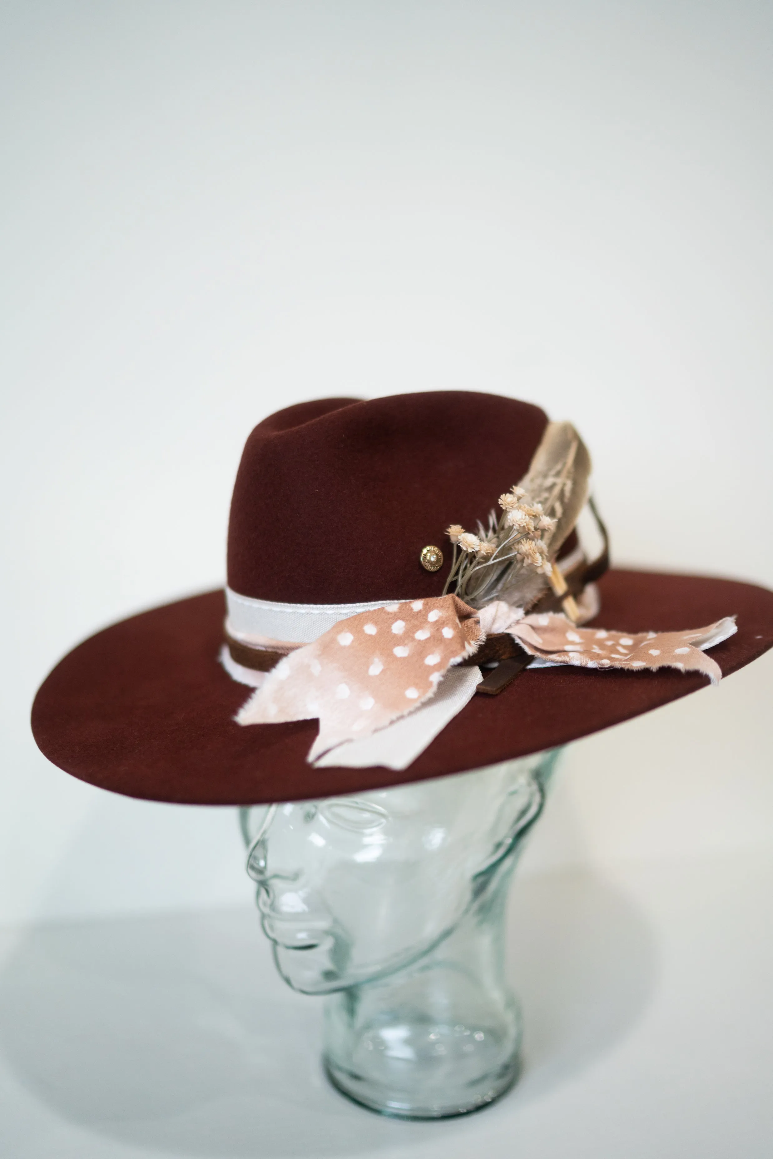 Burnished Copper | Embroidered