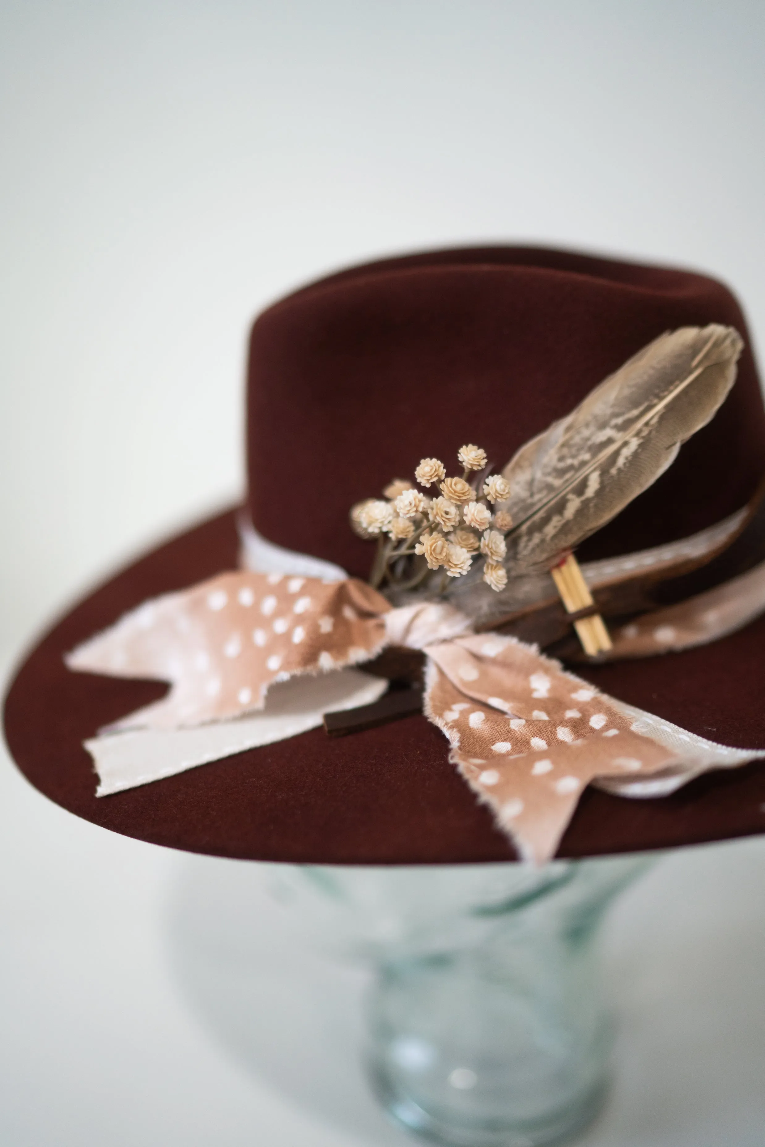 Burnished Copper | Embroidered