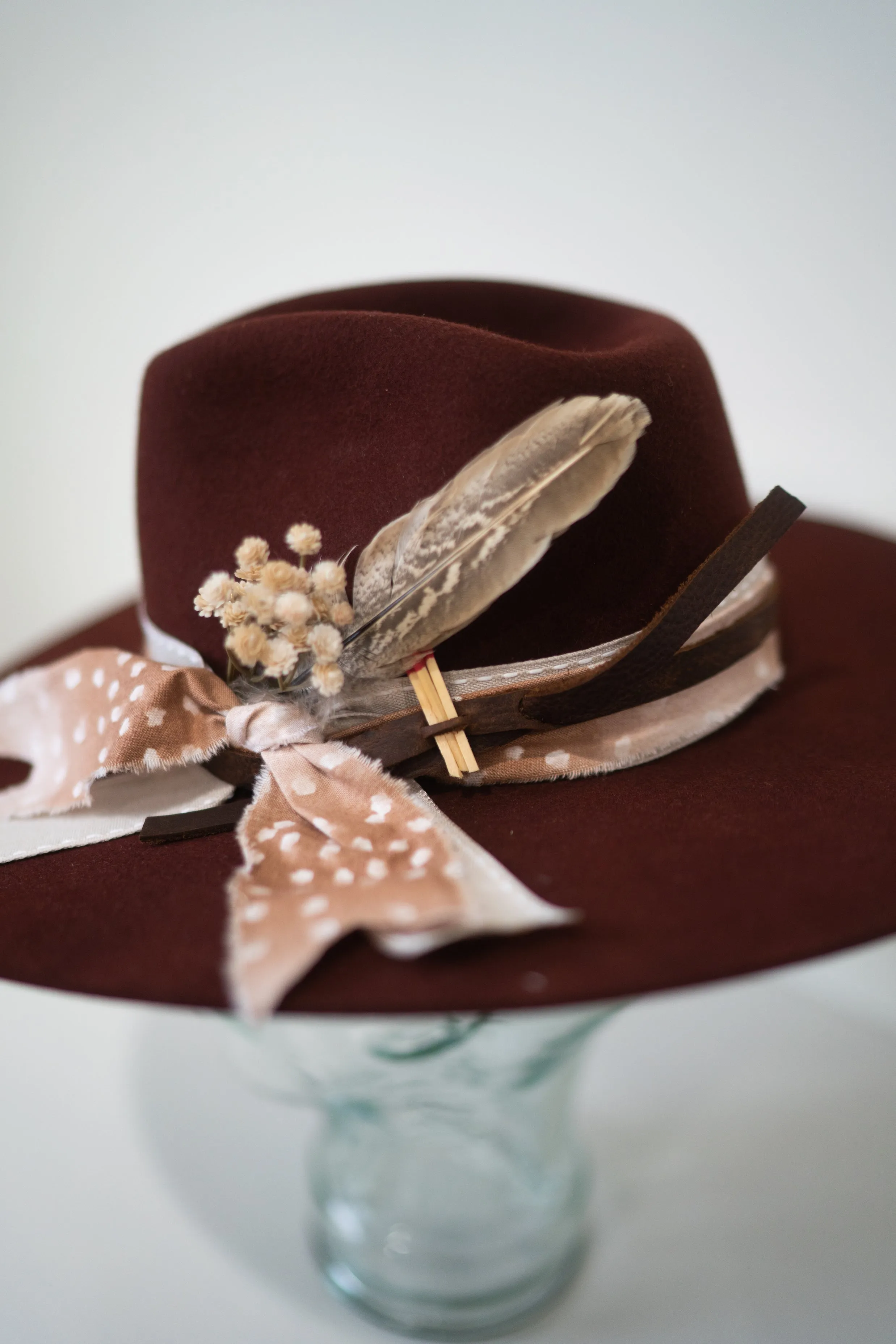 Burnished Copper | Embroidered