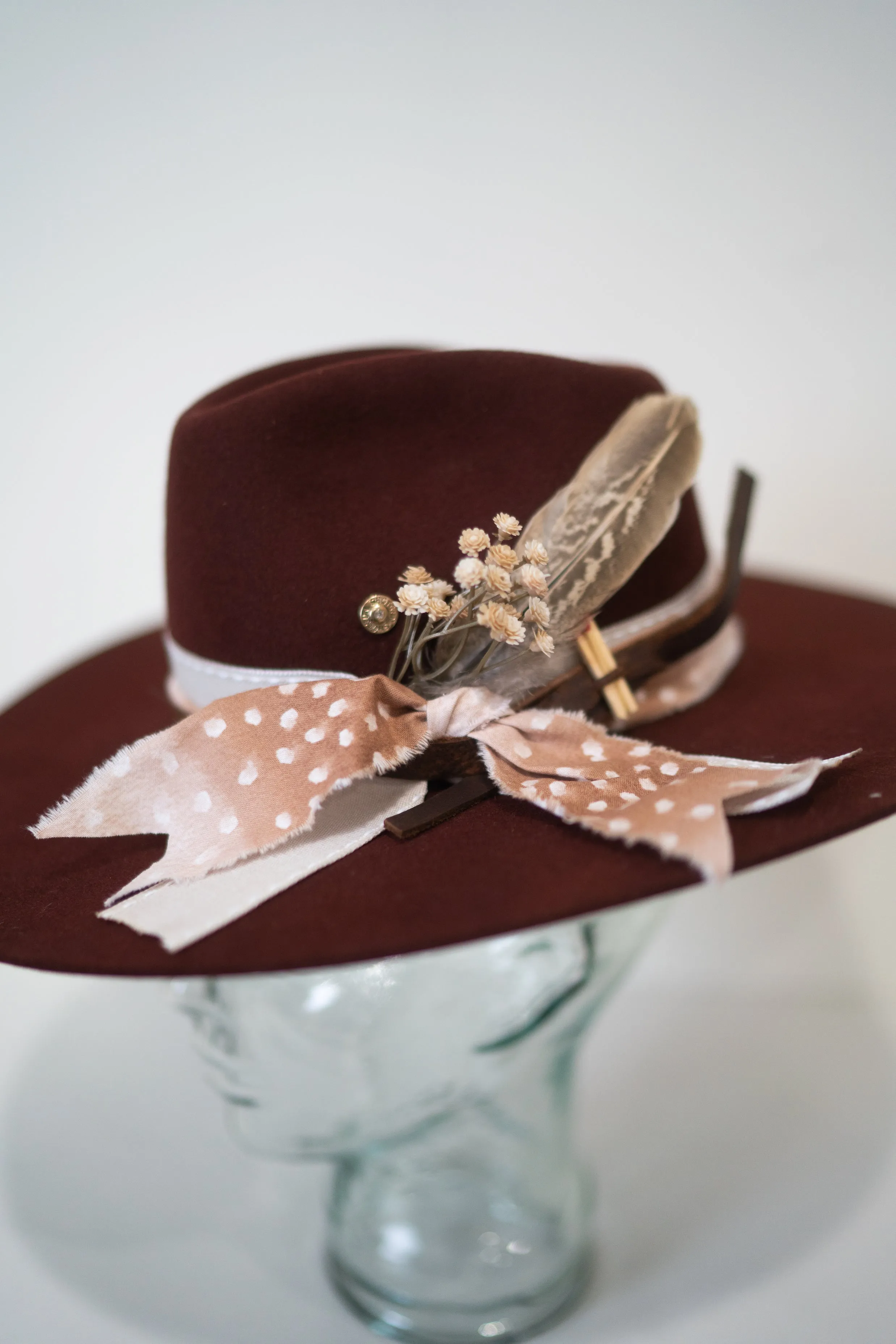 Burnished Copper | Embroidered
