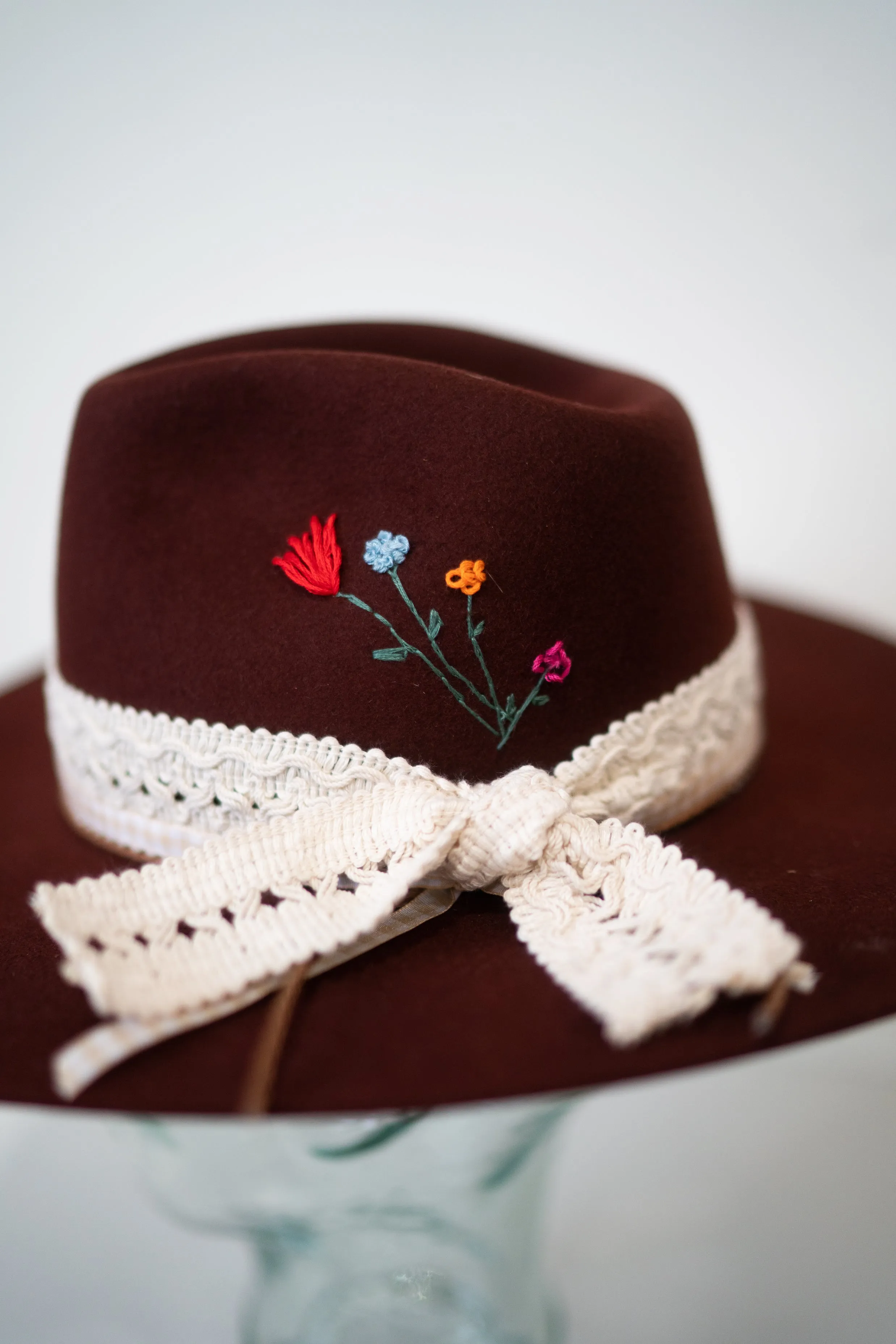 Burnished Copper | Embroidered
