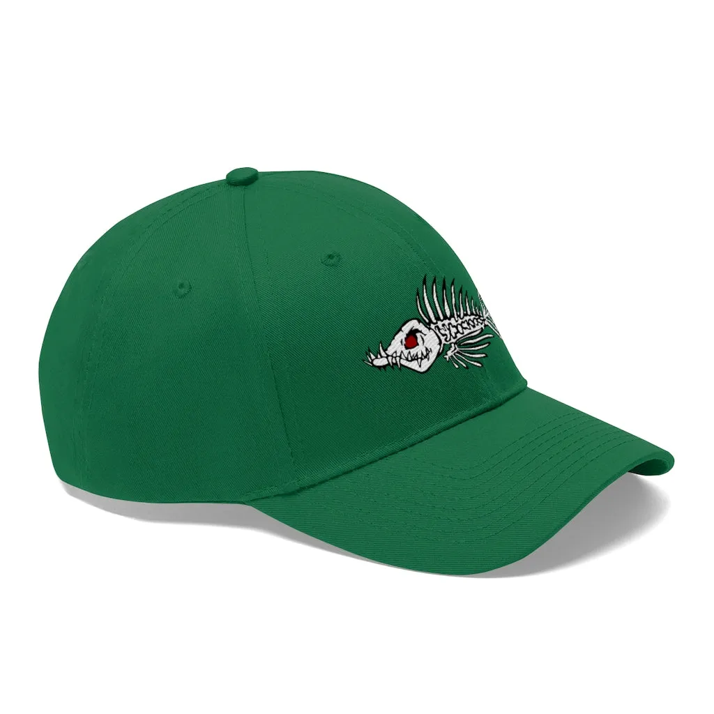 Fish Bone Unisex Twill Hat