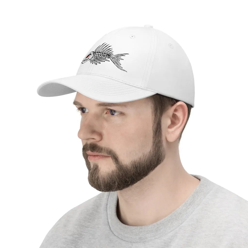 Fish Bone Unisex Twill Hat
