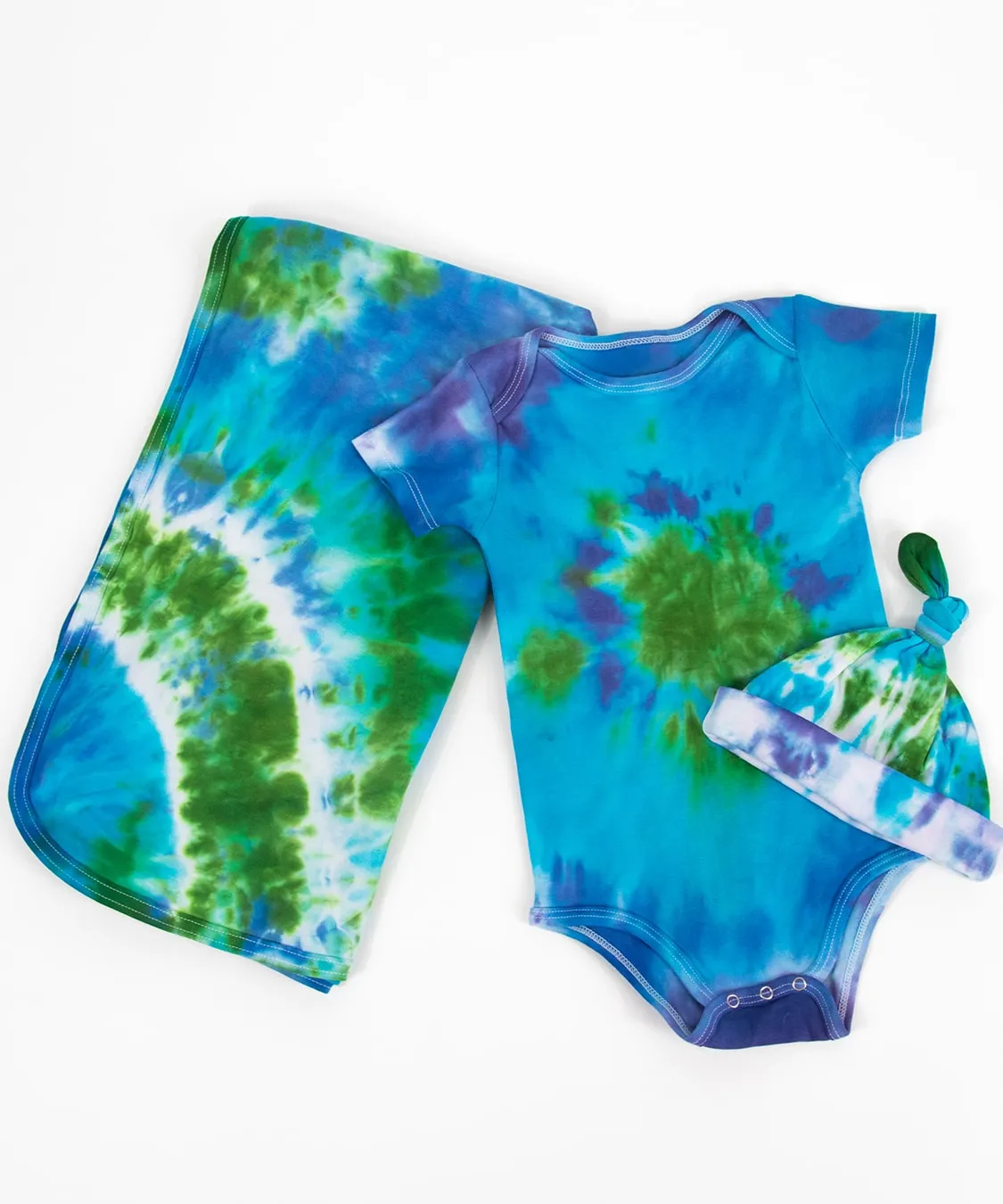 Grenada Organic Tie Dye Baby Set