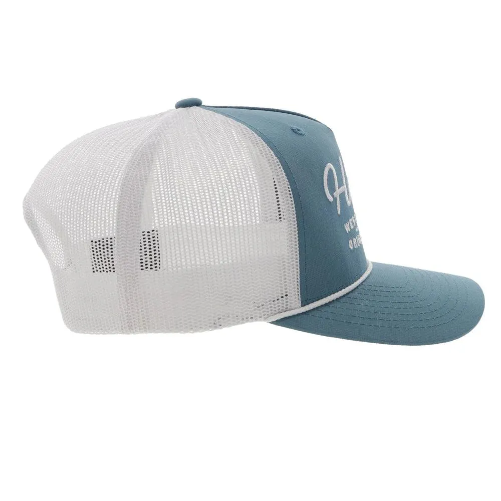 Hooey OG BLUE/WHITE OSFA Snapback Western Original Hat - 2260T-BLWH
