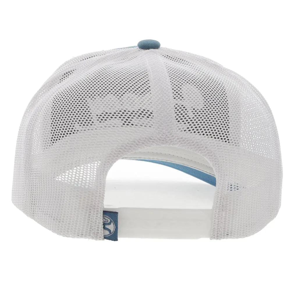 Hooey OG BLUE/WHITE OSFA Snapback Western Original Hat - 2260T-BLWH