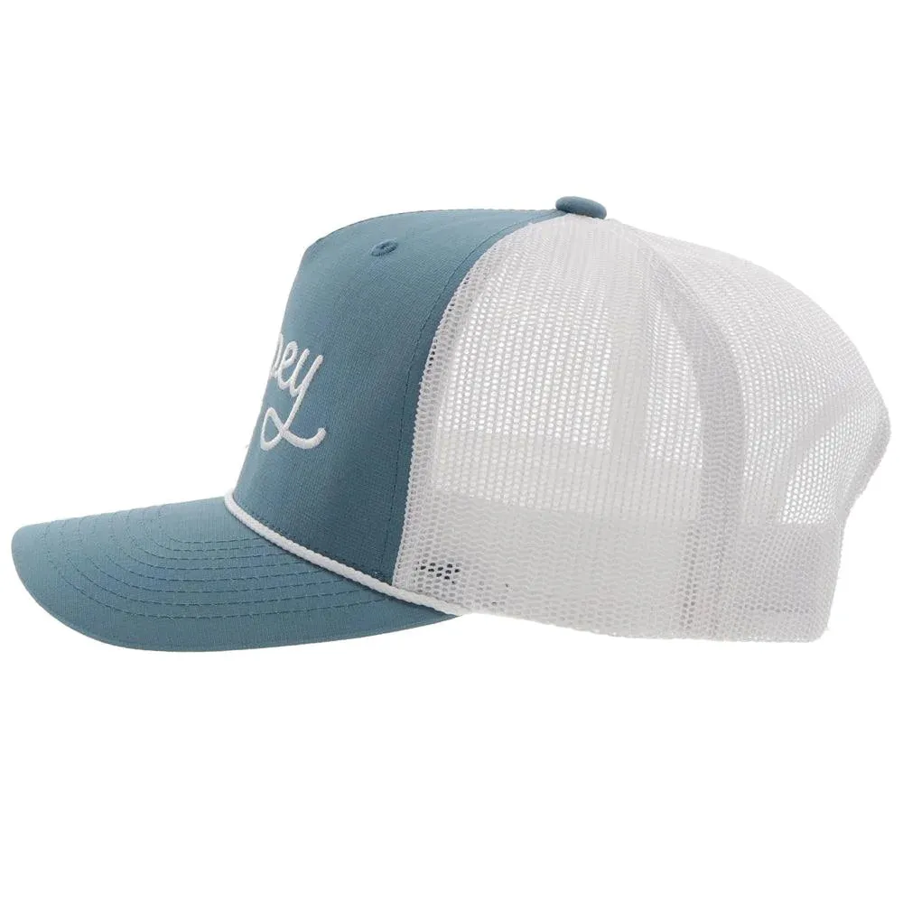 Hooey OG BLUE/WHITE OSFA Snapback Western Original Hat - 2260T-BLWH