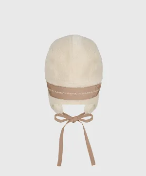KANDINI Teddy Fleece Ear-covered Ballcap - Beige