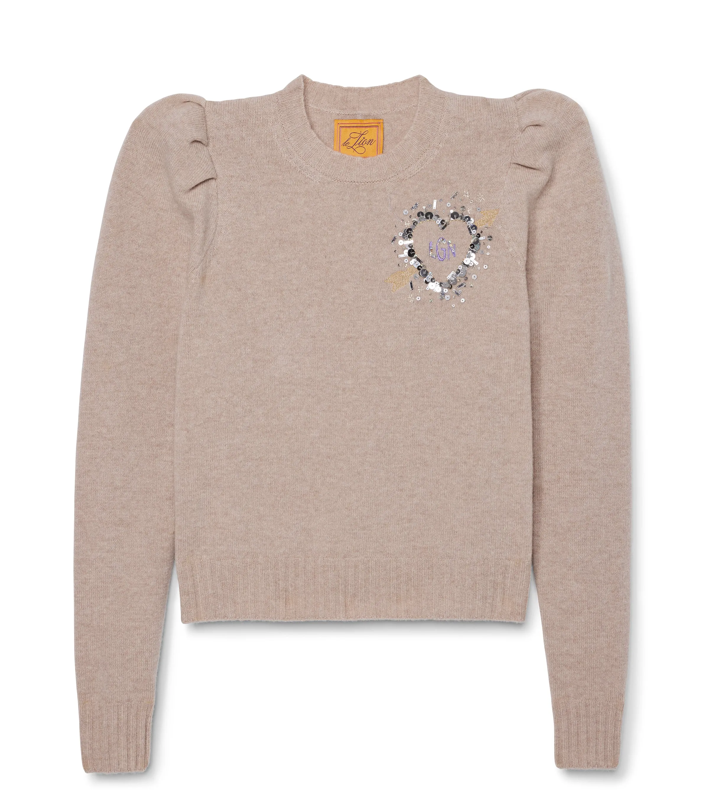 Paris Puff Sleeve Crew