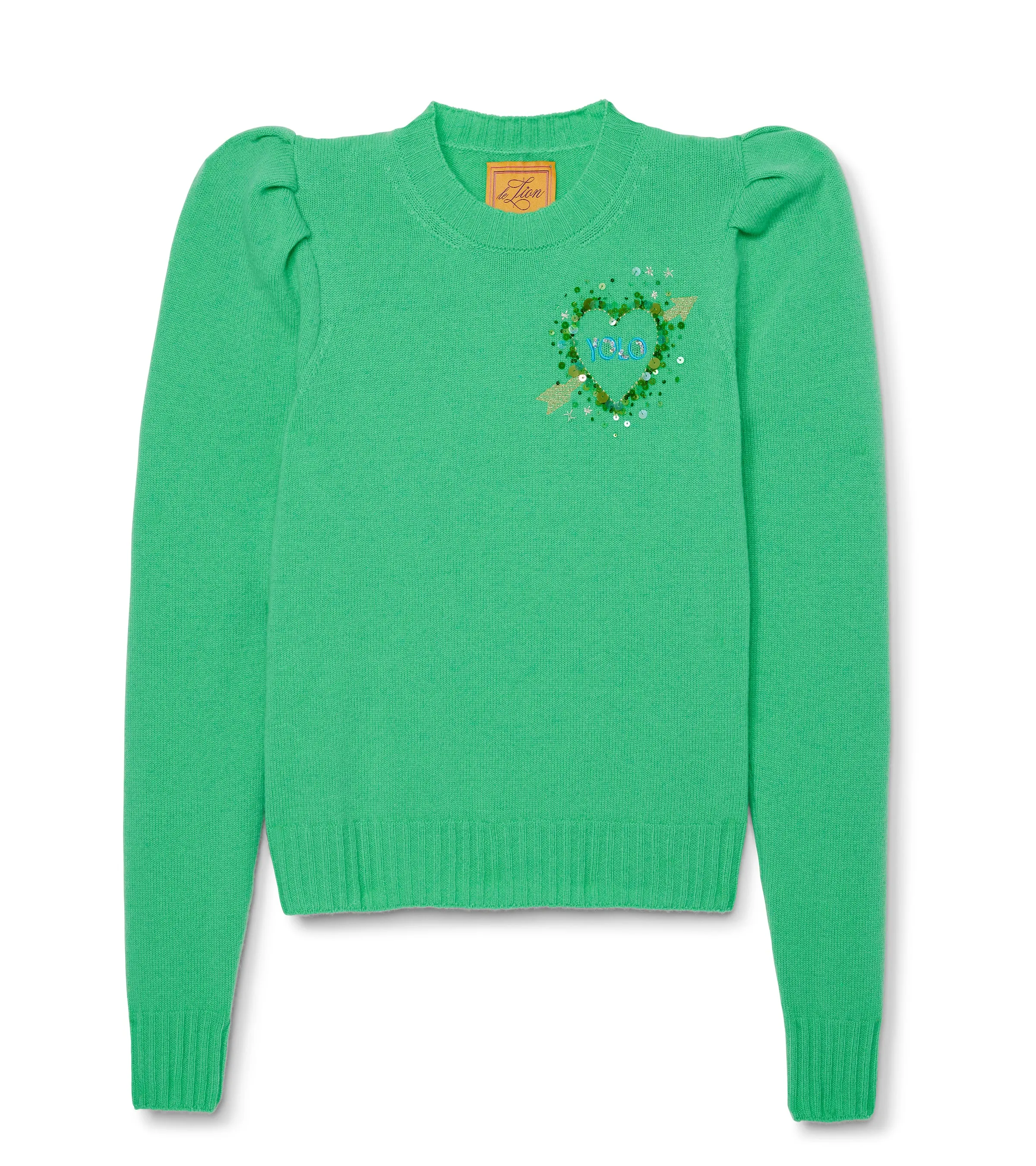 Paris Puff Sleeve Crew
