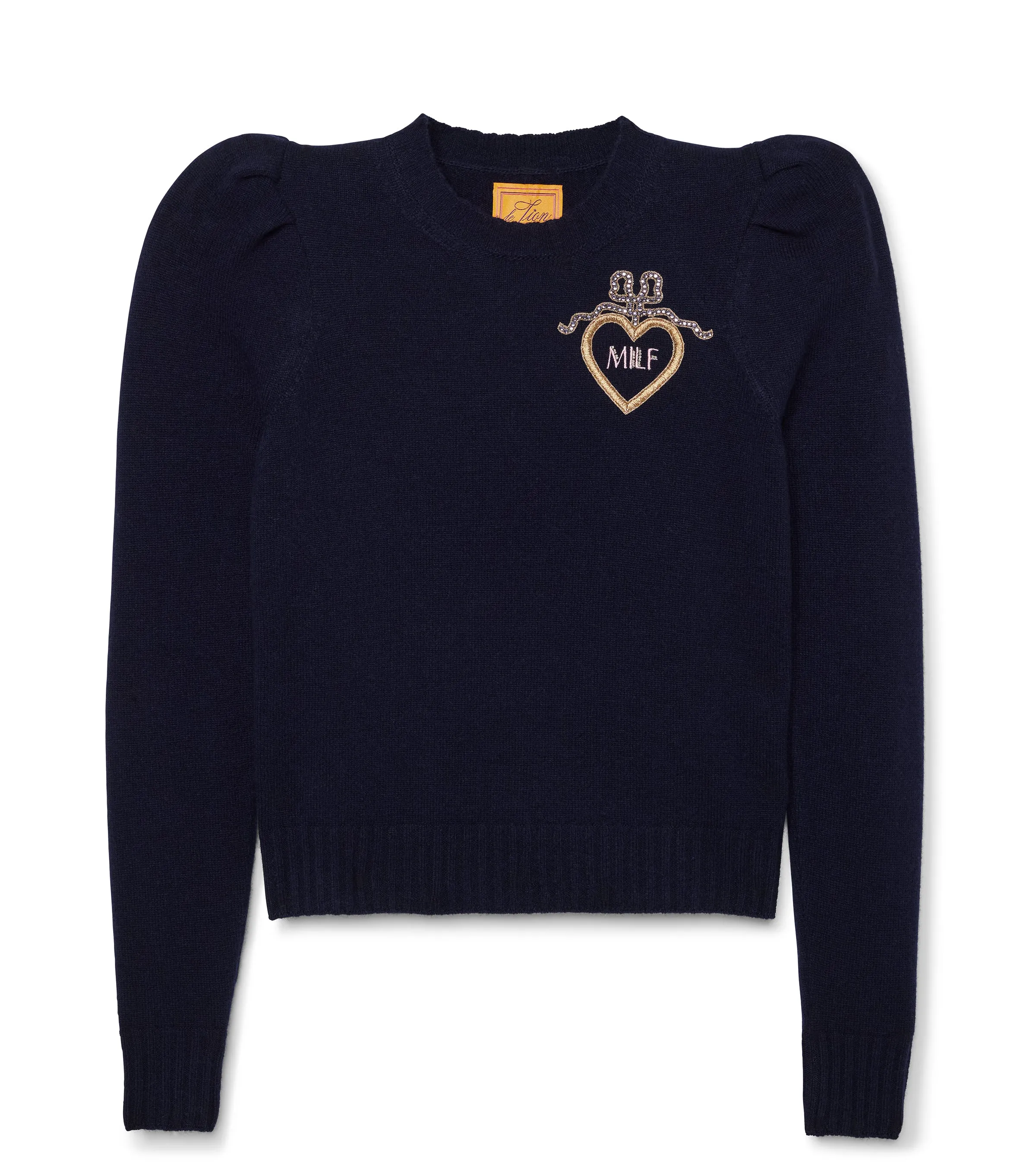 Paris Puff Sleeve Crew