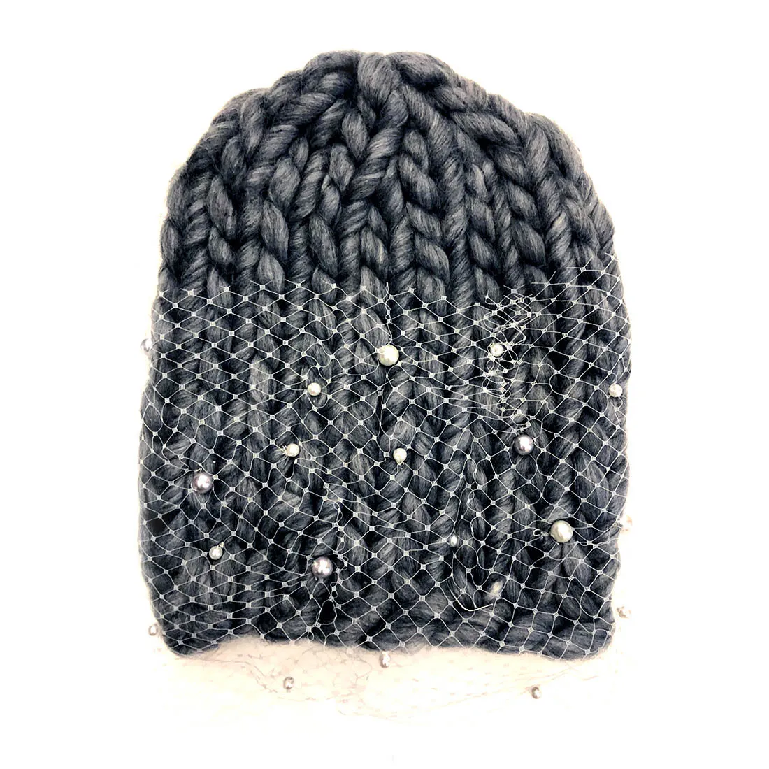 Pearly Queen Snowball Beanie