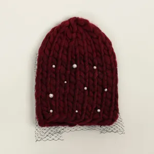 Pearly Queen Snowball Beanie