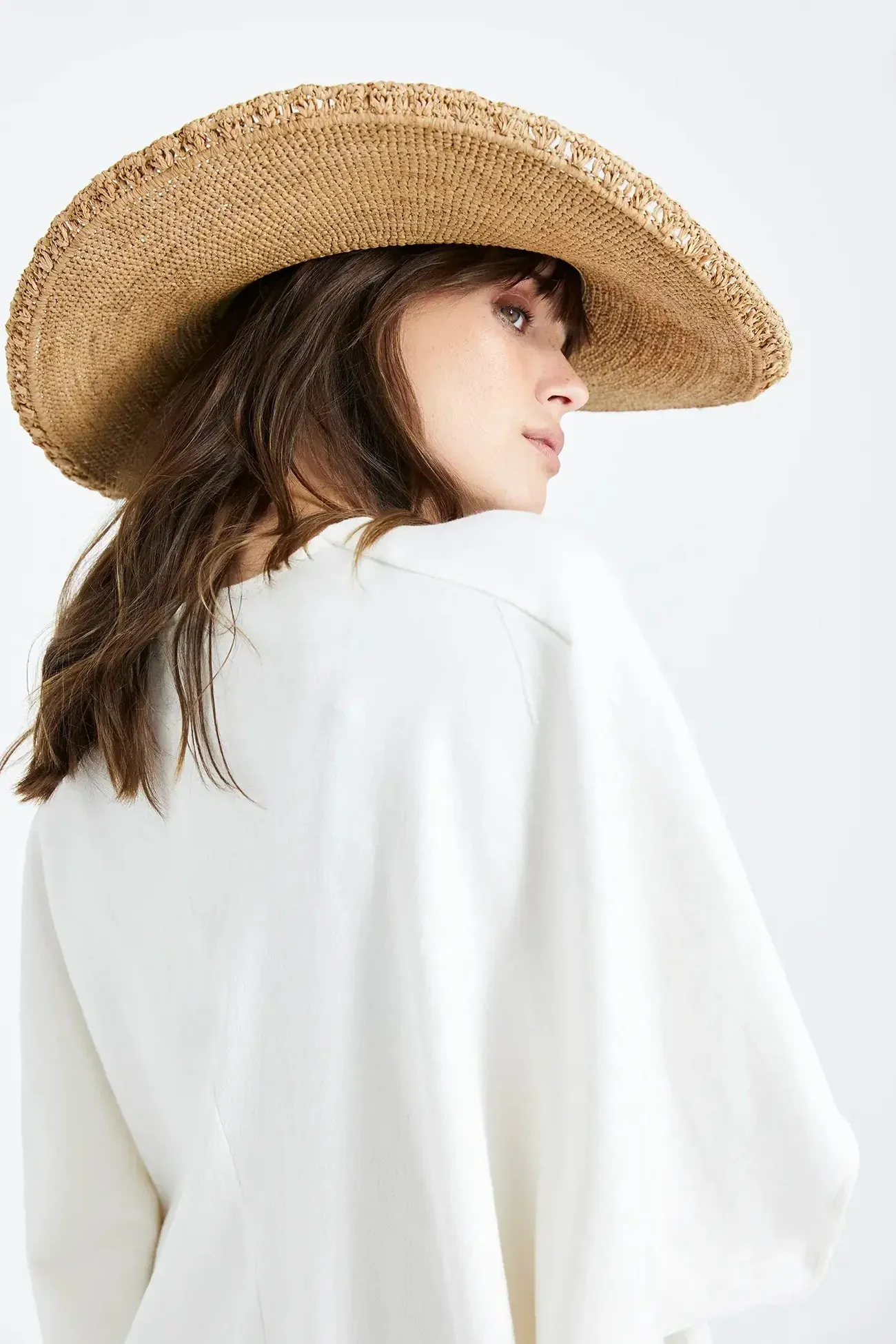 playa hat in black