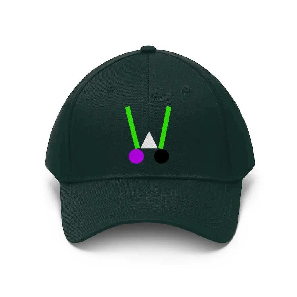 "W" Initial Adult Cap