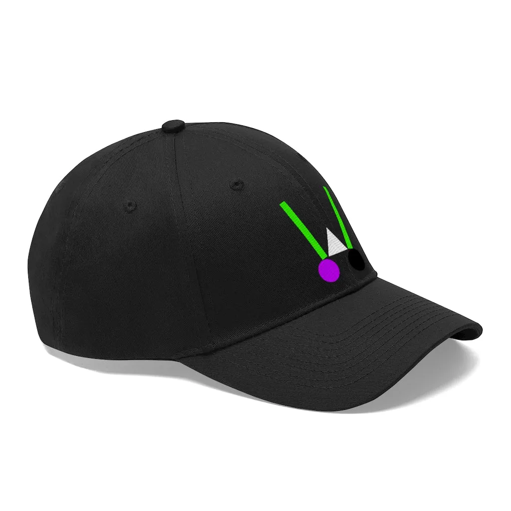 "W" Initial Adult Cap