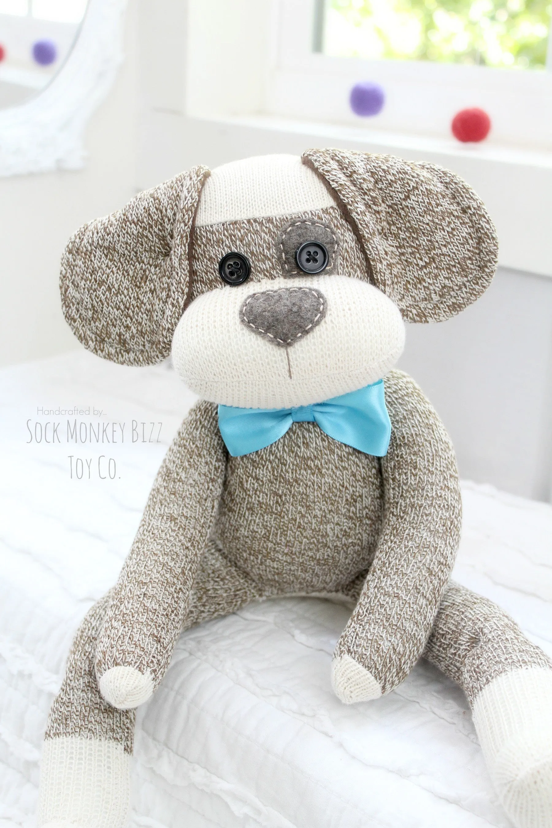 Spot Sock Puppy Dog Doll, Child's Plush