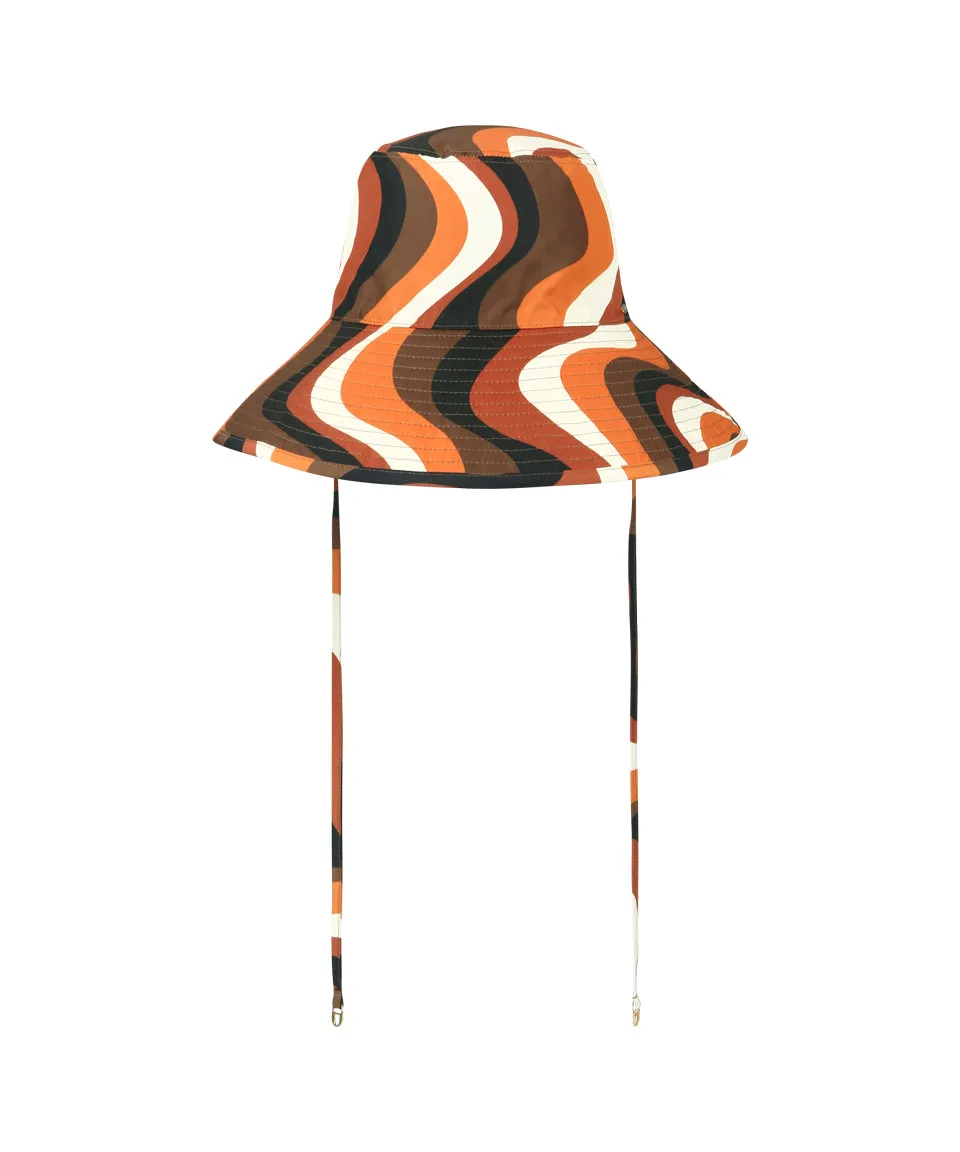 SUNSET WAVE WIDE HAT